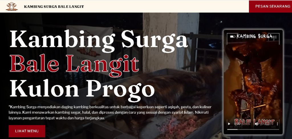 Website Kambing Surga