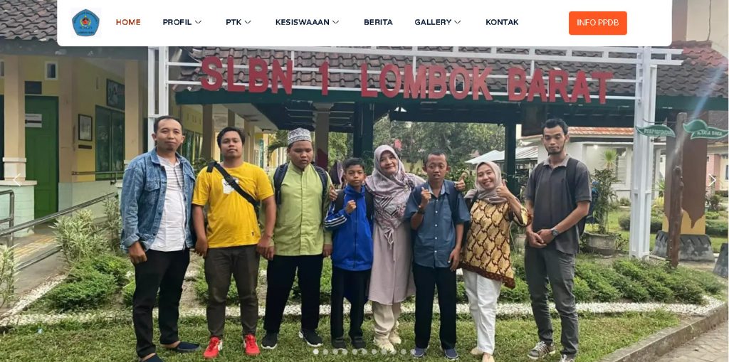 Pembuatan Website SLBN 1 Lombok Utara