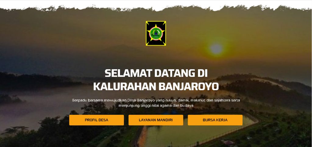 Pembuatan Website Desa Banjaroyo
